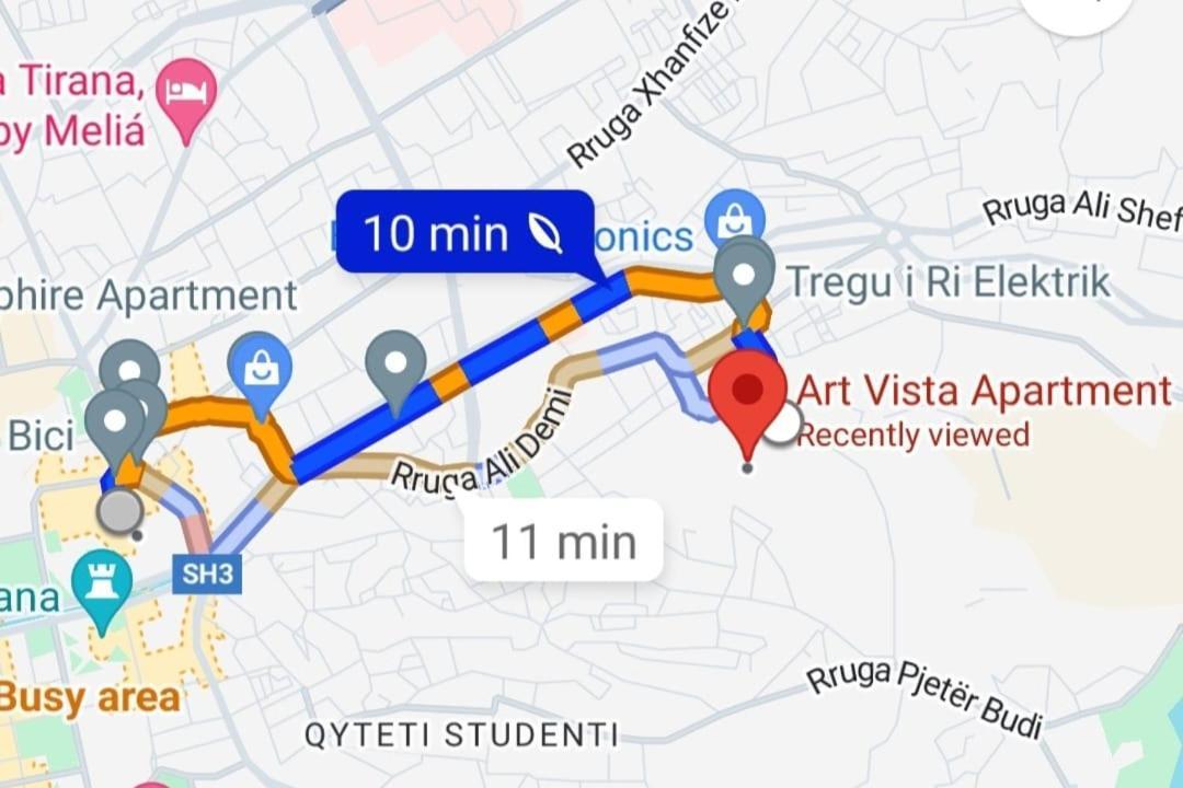 Art Vista Apartment ติรานา ภายนอก รูปภาพ